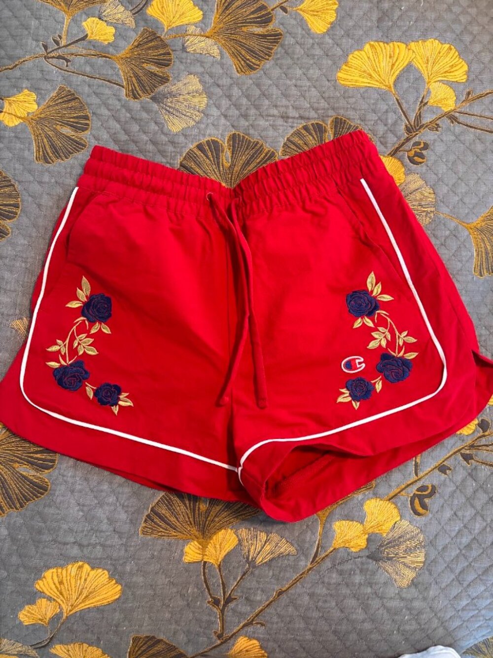 Champion Women's Goalkeeper Rose Embroidery Shorts